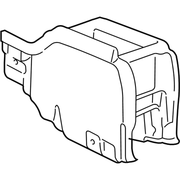 Lincoln 4C5Z-78045A36-AAA Console Panel