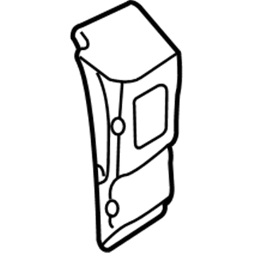 Ford 4S4Z-5429333-AA Extension - "D" Pillar