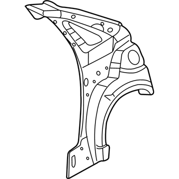 Ford YS4Z-5427790-BA Inner Quarter Panel