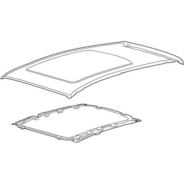 Ford CJ5Z-7850202-B Roof Panel