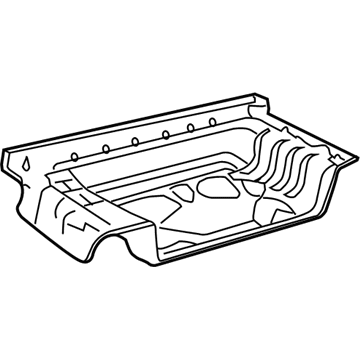 Ford Crown Victoria Floor Pan - 3W7Z-5411215-AA