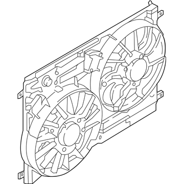 Ford EJ7Z-8C607-G Fan Assembly