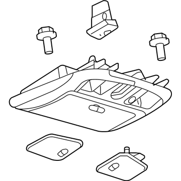 Ford 6N7Z-54519A70-AAA Overhead Console