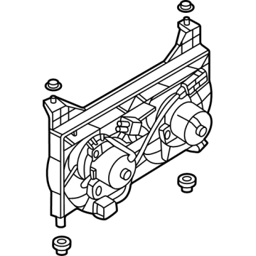 Lincoln HL3Z-8C607-E Electric Cooling Fan