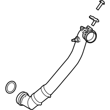 Lincoln HL3Z-6F073-A Outlet Hose