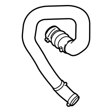 Lincoln JL3Z-6C646-A Lower Hose