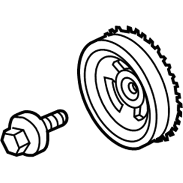 Ford NJ5Z-6312-A Crankshaft Pulley