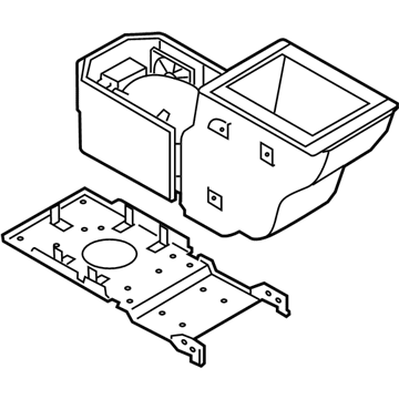 Ford AE9Z-74045A36-AA Compartment