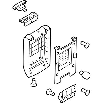 Ford DA8Z-7406024-CB Armrest Assembly