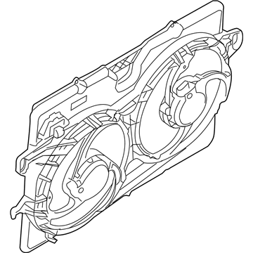 Ford 8L8Z-8C607-B Fan Assembly