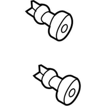 Ford -W704181-S300 Quarter Trim Panel Fastener