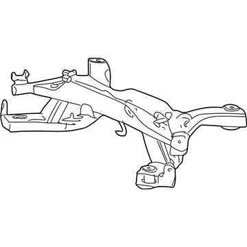 2005 Ford Thunderbird Axle Beam - 3W4Z-5D042-AA