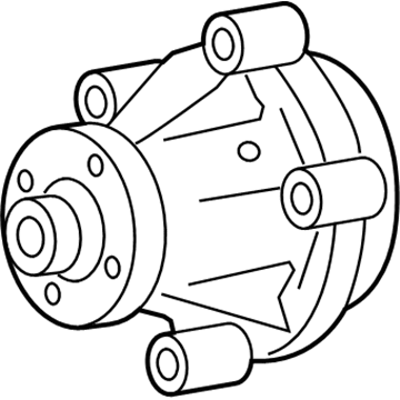 Ford 4C3Z-8501-B Pump Assembly - Water