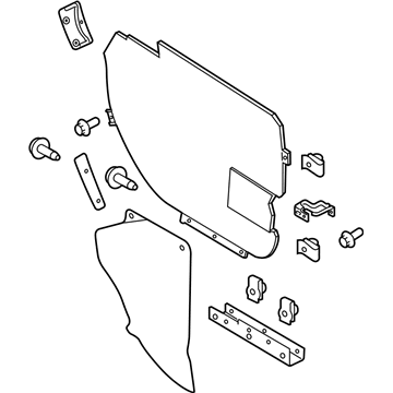 Ford GB5Z-78201B69-A Insert Panel