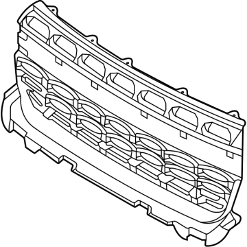 Ford NZ6Z-8200-BA Grille Assembly