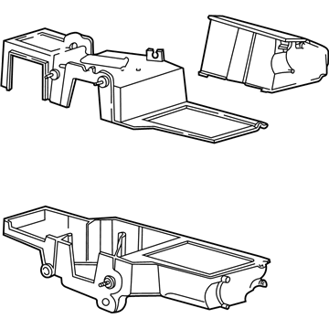 Ford 9L5Z-18471-B Heater Case