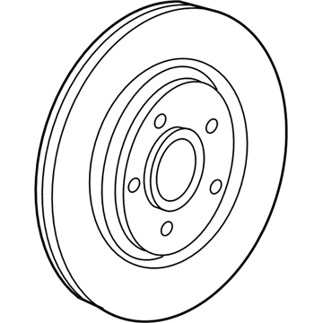 Mercury 5U2Z-1V125-GD Rotor