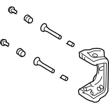 Mercury 6F9Z-2B511-B Caliper Bracket