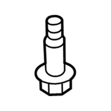 Lincoln -W703555-S442 Lower Tie Bar Screw