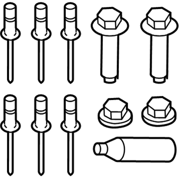 Ford 6E5Z-5019-A Engine Cradle Repair Kit