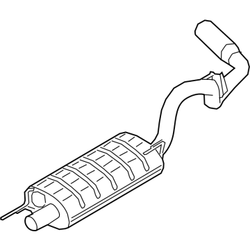 2021 Ford F-150 Exhaust Pipe - ML3Z-5230-H