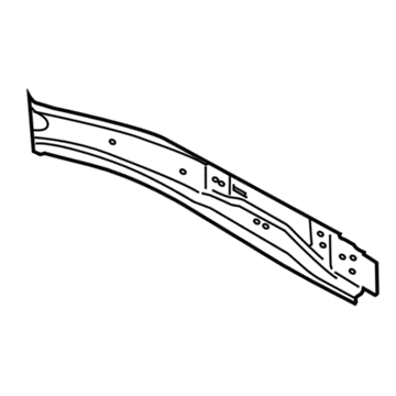 Ford FL3Z-1624300-A Center Pillar Reinforcement