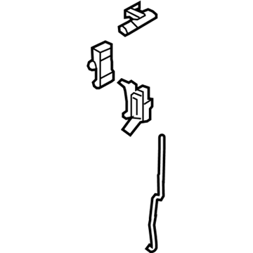 Mercury AL2Z-78219A65-AB Latch Assembly