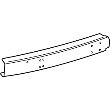 Lincoln Town Car Bumper - 3W1Z-17757-AA