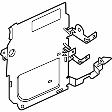 Lincoln LX6Z-12A659-K Mount Bracket