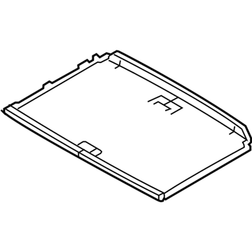 Ford CM5Z-54519A02-AA Sunshade