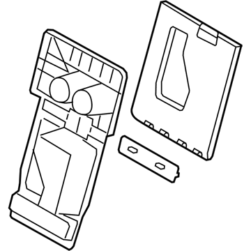 Ford BL3Z-18644A22-BA Armrest Assembly