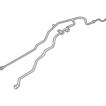 Lincoln Aviator Crankcase Breather Hose - L1MZ-9D683-F