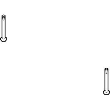 Mercury -W710714-S439 Suspension Crossmember Mount Bolt