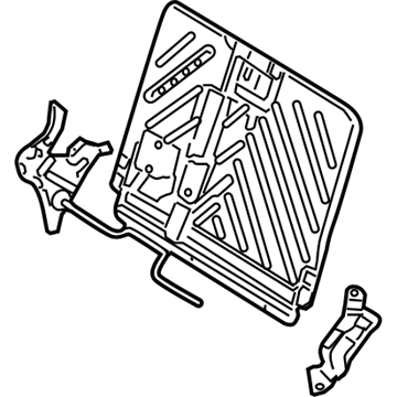 Lincoln AE5Z-54613A38-A Seat Back Frame