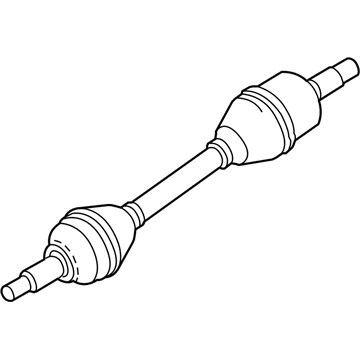 2016 Lincoln MKS Axle Shaft - CA5Z-3B437-C