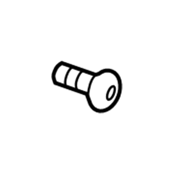 Lincoln -N807750-S437 Center Seat Belt Screw