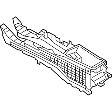 Ford SSV Plug-In Hybrid Center Console Base - HS7Z-54045B30-AA