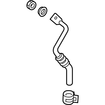 Ford JX6Z-7C410-H Return Tube