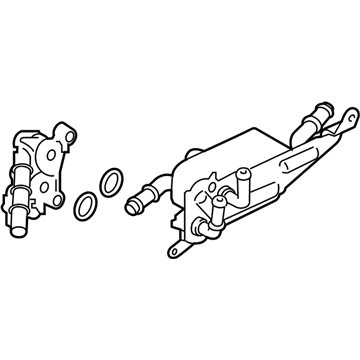 Ford JX6Z-7869-C Auxiliary Cooler