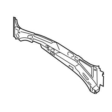 Lincoln HP5Z-5424300-A Center Pillar Reinforcement