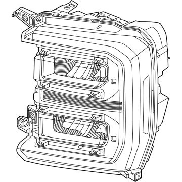 2024 Ford F-250 Super Duty Headlight - PC3Z-13008-C