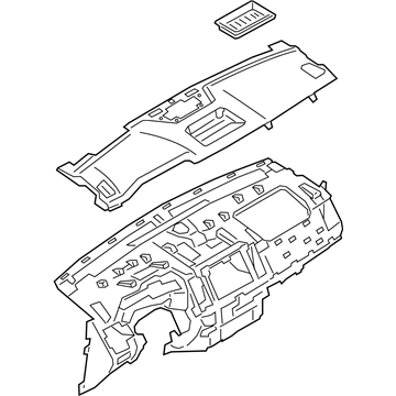 Ford KB3Z-2104320-AC Instrument Panel