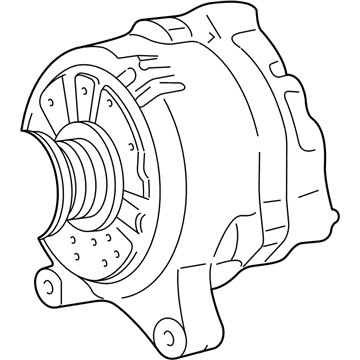 2004 Lincoln Town Car Alternator - 4U2Z-10V346-ERRM