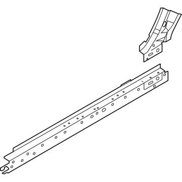 Ford M1PZ-78100K31-B Rocker Reinforcement