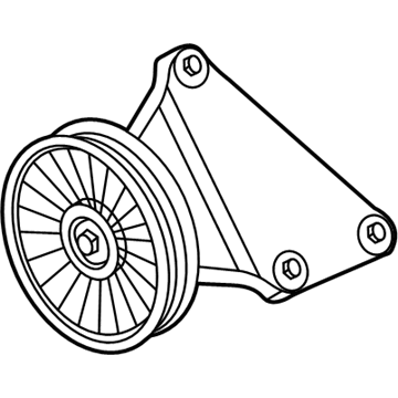 Ford BC3Z-8678-A Pulley