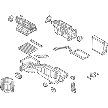 Ford KB3Z-19B555-H A/C & Heater Assembly