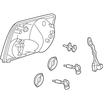 Ford 1L2Z-13008-AB Headlamp Assembly