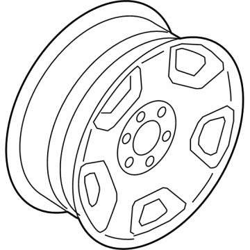 Ford 9L3Z-1007-K Wheel