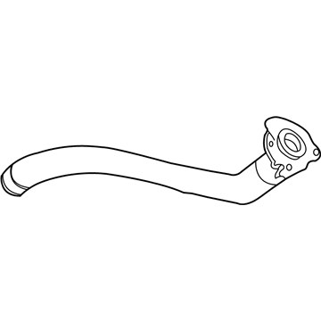 1992 Ford E-250 Econoline Fuel Filler Hose - AC2Z-9034-J