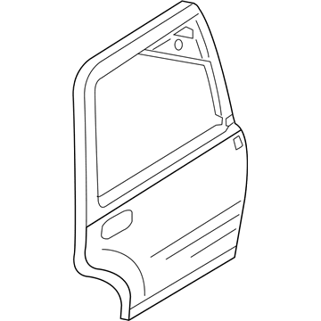 Lincoln 7L1Z-4024630-A Door Shell